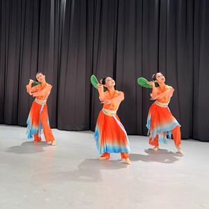 越女词儿童古典舞演出服舞蹈同款表演服中国舞台剧目艺考服练功服