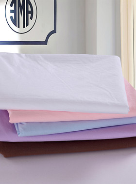 美容院专用防水白色床单美体精油按摩推拿SPA防油紫色床单带洞布