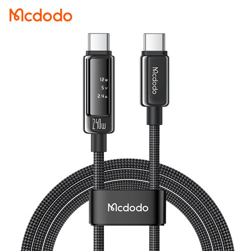 麦多多typec数据线PD240W快充功率数显电压电流充电线USB-C适用iPhone17Air/16ProMax/15/华为mate80平板iPad