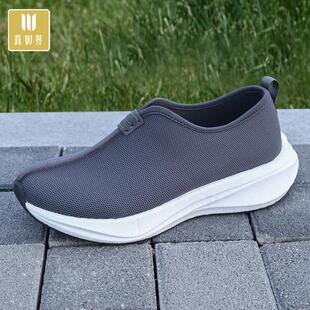 真如界僧鞋2025春夏新款透气飞织布禅修鞋男女运动防滑老北京布鞋