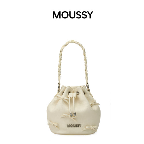 Moussy女精致mini迷你小水桶包单肩斜挎包送闺蜜女友礼物包包
