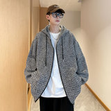 连帽开衫小香风卫衣秋款运动外套宽松上衣819P85，女装短外套，电商A458A