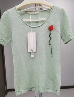 菲姿啦娜菲高端轻奢品牌专柜正品女士背心T恤针织