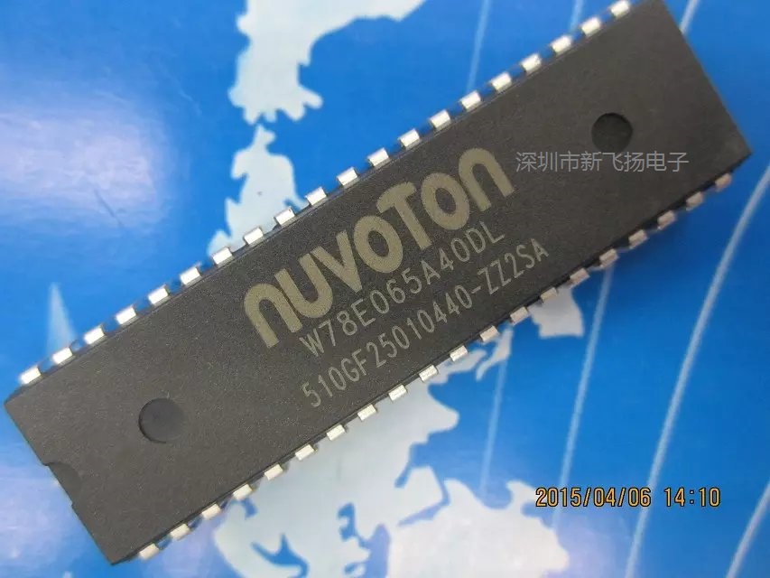 微控制器芯片 W78E065A40DL W78E365A40DL DIP-40 新唐NUVOTON