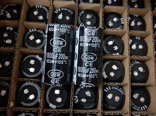 全新200V1800UF 35X60 铝电解电容250V1800UF 质量可靠