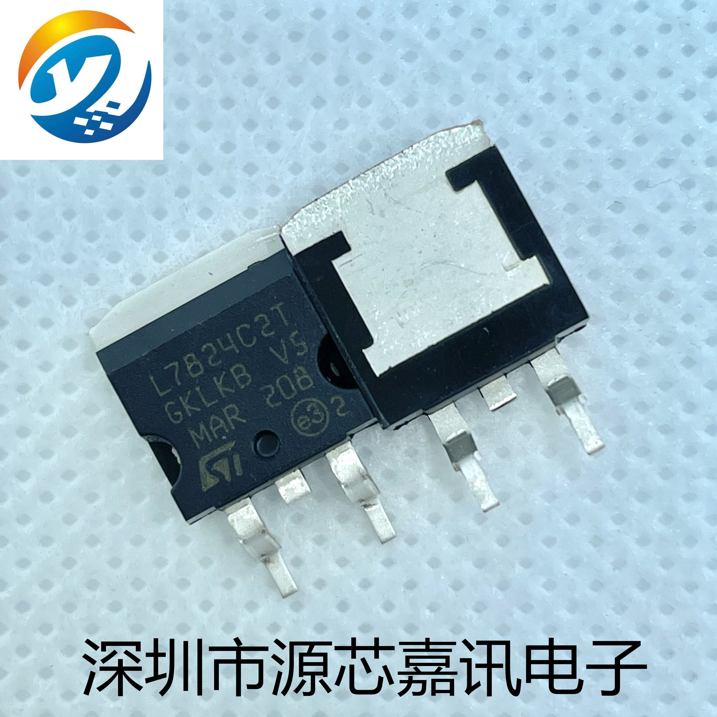 全新原装 L7824C2T LM7824CD2T-TR线性稳压器 贴片TO-263 BOM配单