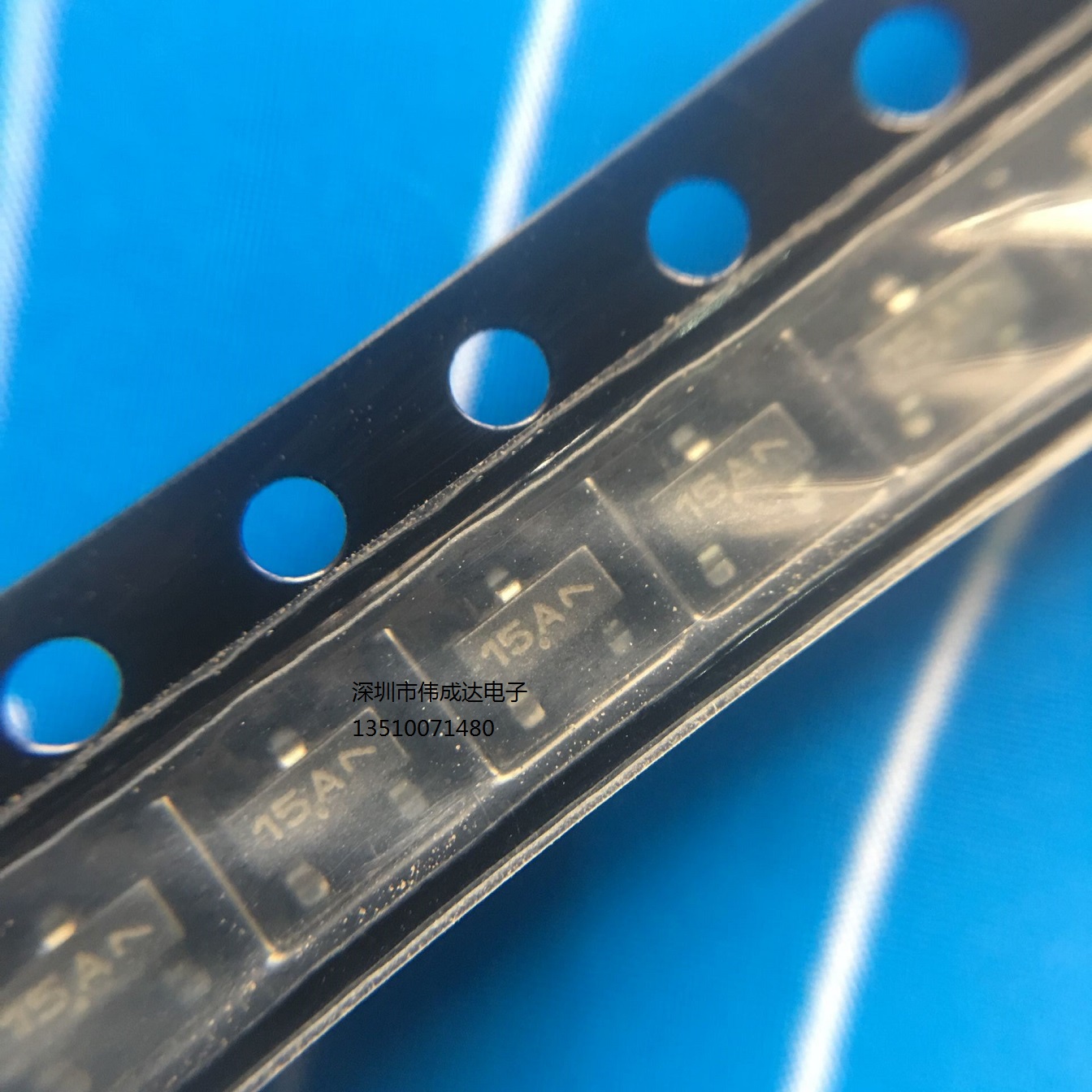 全新 贴片双向稳压管 MMBZ15VALT1G 15V 丝印15A ESD/TVS二极管