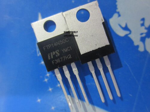 FTP14N50C 14N50C MOS管500V 14A 直插TO-220 质量保证！