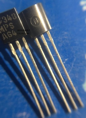 MPSA64 直插TO92 达林顿三极管 0.5A/30V PNP型 全新进口原装