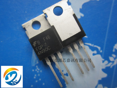 全新原装 FQP4N90C 4N90 TO-220封装 4A 900V N沟道 MOS场效应管