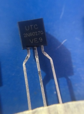 全新原装 2N6027RLRAG 2N6027G 2N6027 直插TO-92 UTC原装 可控硅