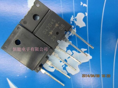 进口原装 D4204S FMD-4204S TO-3PF 快恢复二极管 电焊机维修用
