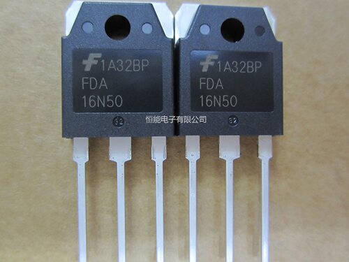 全新进口原装 FDA16N50 TO-247 MOS场效应管 16A500V