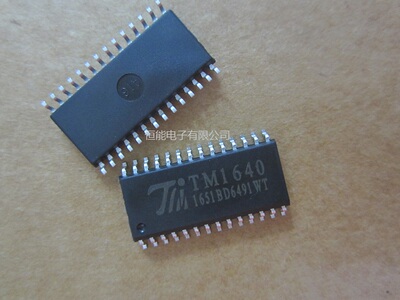 全新原装 TM1640 LED数码管显示驱动器 贴片SOP-28 原厂天微