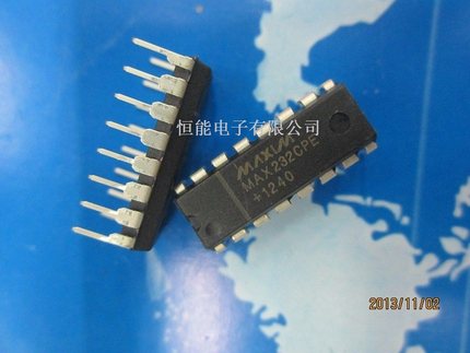 直插集成电路 MAX232CPE DIP-16 原装进口