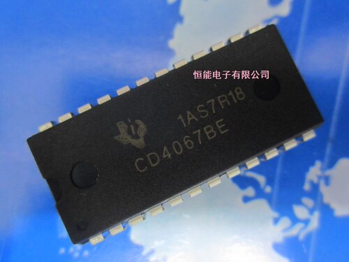全新 CD4067BE CD4067 TI 直插DIP24 逻辑IC