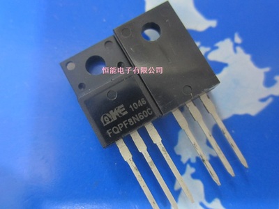 全新原装 FQPF8N60C 直插TO-220F 8A600V MOS场效应管 8N60C