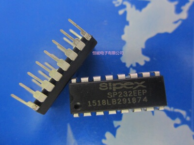 全新进口原装SP232EEP RS-232接口集成电路 直插DIP-16