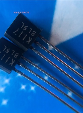 全新进口原装 2SK117-BL K117-BL 直插TO-92 场效应管
