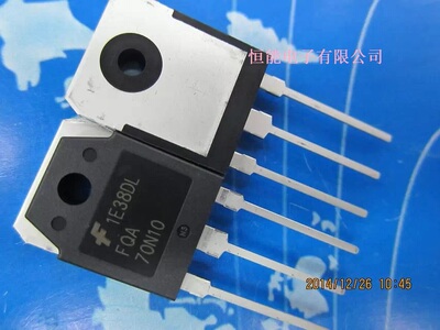 进口原装 FQA70N10,TO-247 MOS场效应管 70A100V