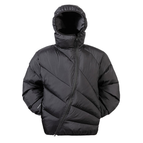 排骨异形斜拉链解构棉服男女同款