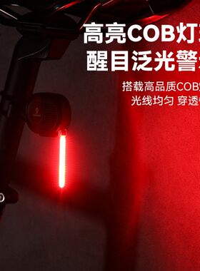 自行车骑行尾灯流水灯领航灯