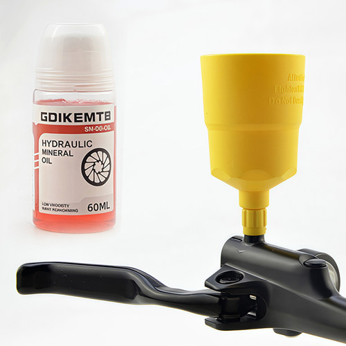 跑拜适用于禧玛诺山地自行车刹车油OIL矿物油 MT200刹把注油工具