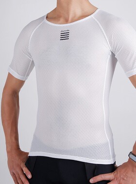 LAMEDA兰帕达排汗衫吸汗骑行背心内衣男公路自行车打底衫短袖长袖