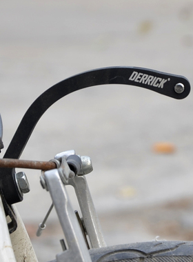 DERRICK折叠自行车灯架 适用DK GS1500 前叉孔前灯架单车装备配件
