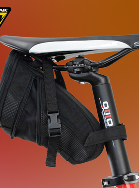 TOPEAK山地自行车尾包公路车快拆坐垫包 绑带式鞍座包TC2261 2262
