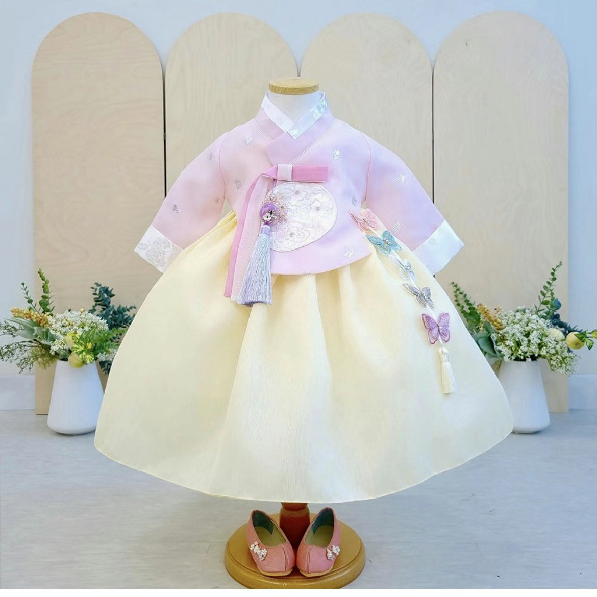 新款女童韩服儿童舞蹈表演服节日礼服朝鲜服延吉服饰女童去