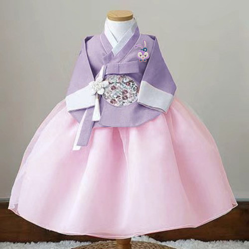 韩国进口女孩新款生日礼服