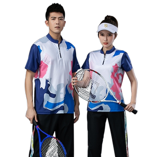 秋冬羽毛球服套装男女款长袖外套出场服乒乓运动速干排球比赛定制