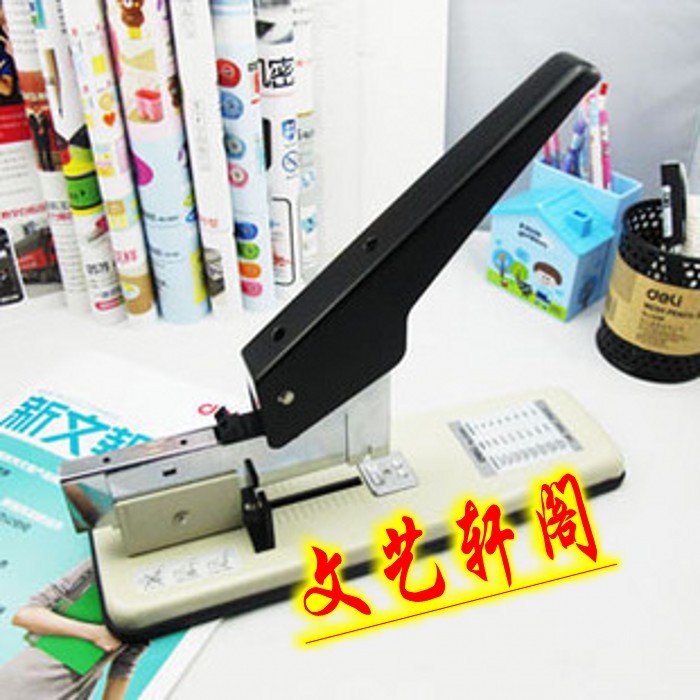 订书机0393 重型 加厚层订书器 装订机 载书机可订210页