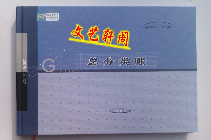 包邮莱特账本单据凭证账务收据账册16K 总分类账6101总账帐本帐页