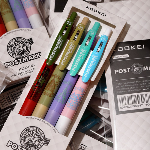 KOOKEI中性笔邮戳限定