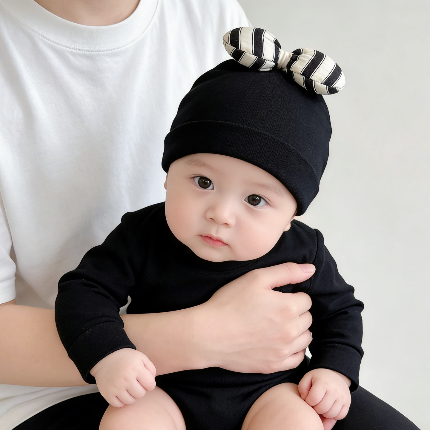 新生儿帽子春秋薄款婴儿套头帽宝宝胎帽0到3个月秋冬季女宝小月龄图片