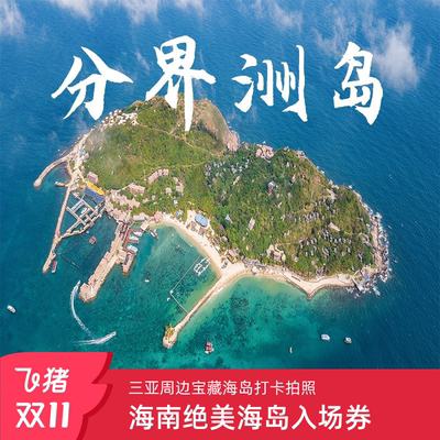 分界洲岛门票+游览车