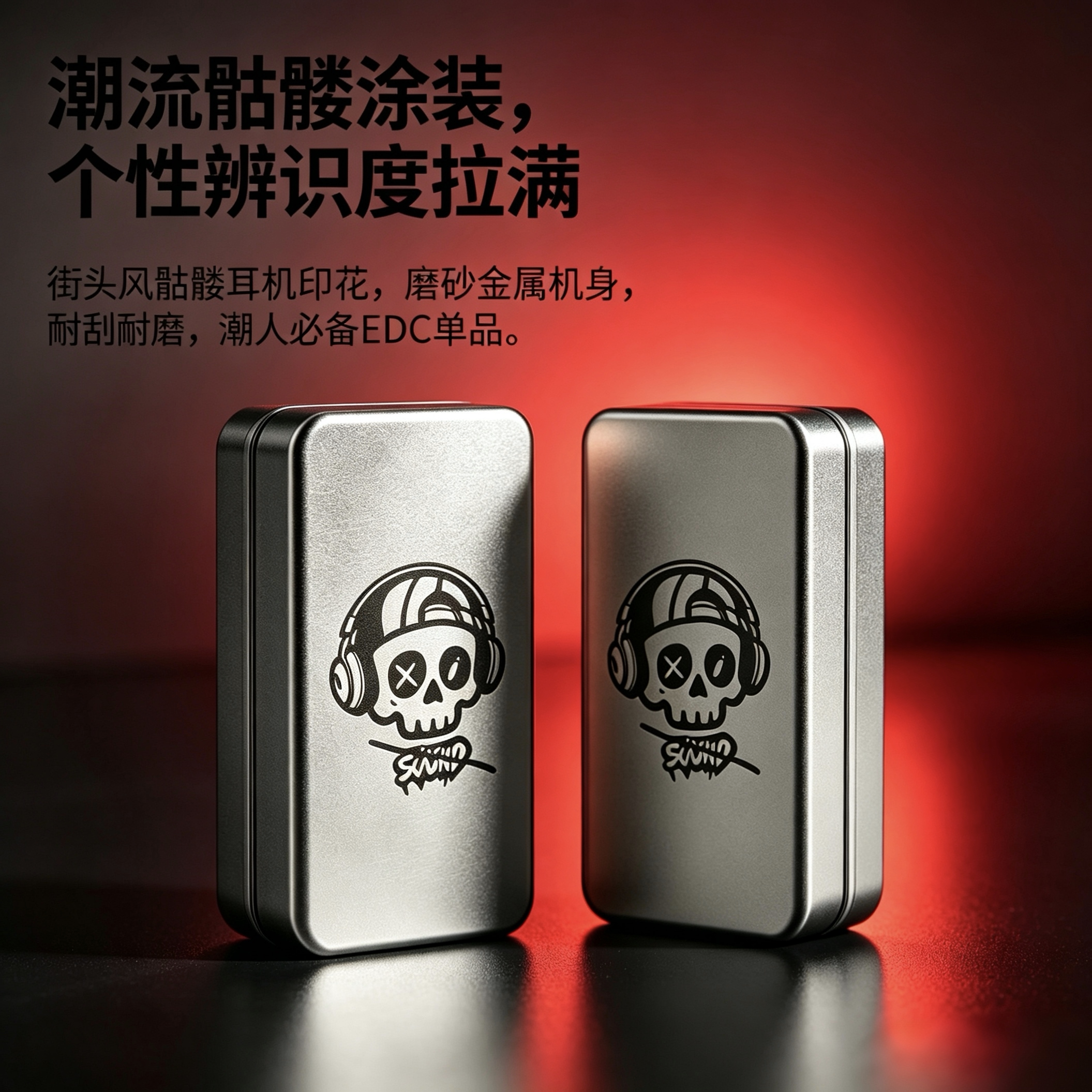 魔山EDC静音推牌解压玩具回弹图片