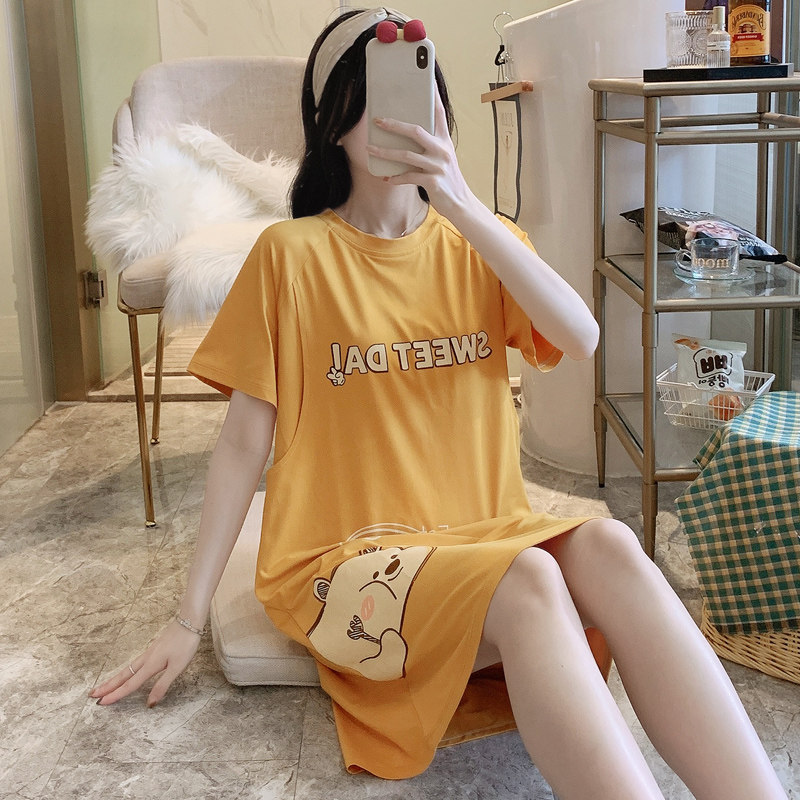哺乳睡裙夏季薄款产后纯棉月子服可喂奶孕妇睡衣家居短袖连衣裙子,孕妇装/孕产妇用品/营养,家居裙,淘宝优惠券,粉丝福利购,淘宝优惠卷