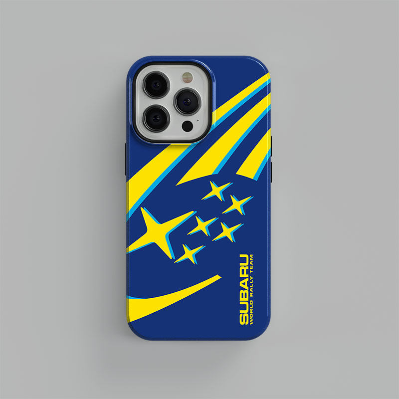 dizzy wrc拉力赛车迷周边 手机壳 斯巴鲁impreza汽车翼豹wrx经典