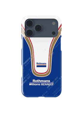 DIZZY乐富门Rothmans涂装F1经典赛车达蒙希尔Williams FW18手机壳