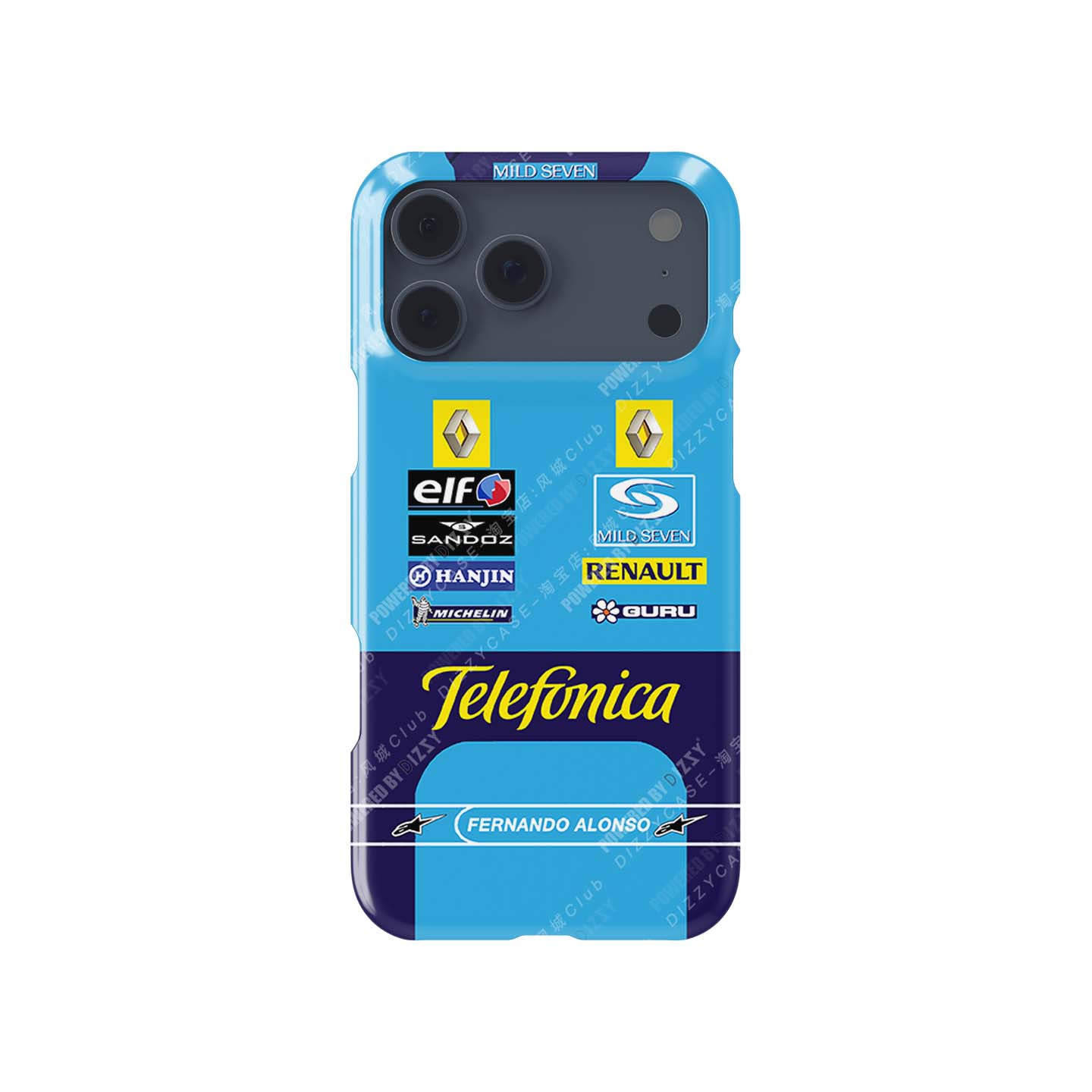 雷诺车队阿隆索f1经典手机壳