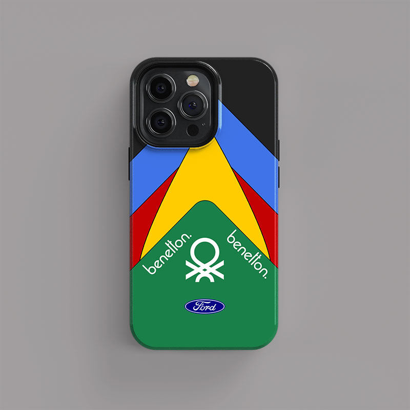 dizzy f1经典赛车涂装1989年贝纳通车队福特benetton b189手机壳