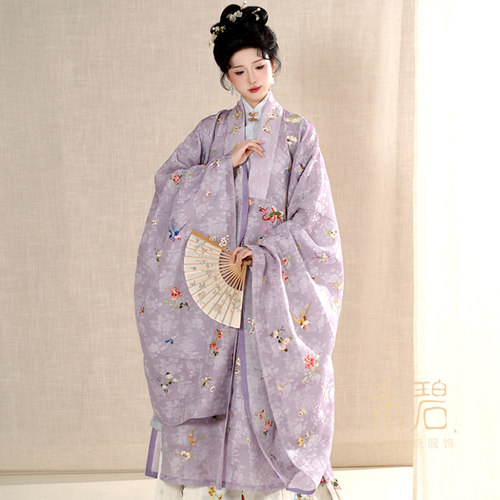 仿孔府旧藏系列花鸟披风明制