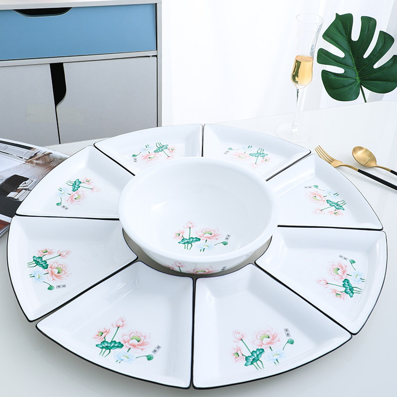 抖音网红同款拼盘餐具组合家用摆盘