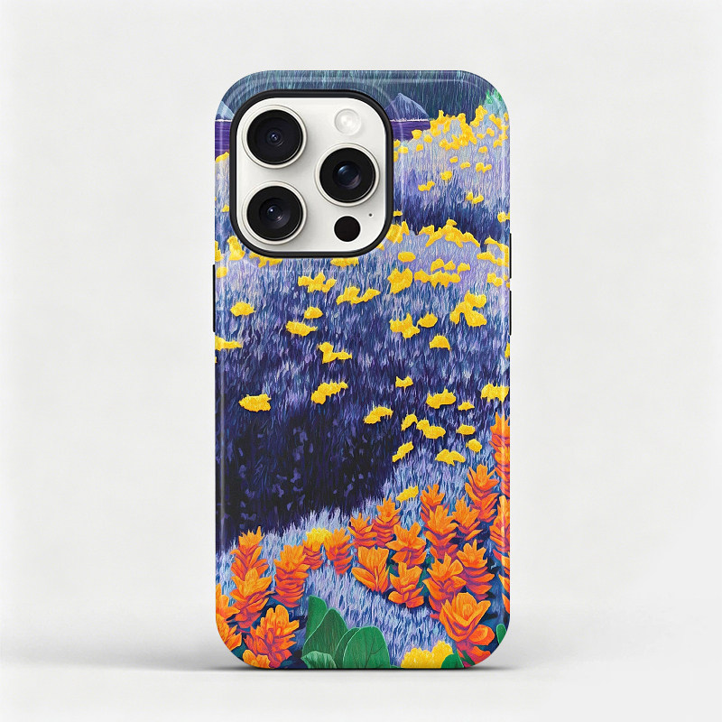 满屏碎花适用苹果17promax手机壳iphone16plus硅胶软壳磨砂高级感15pro全包防摔套14少女时尚壳13小众12艺术