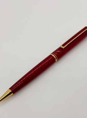 绝版老款1980年代日本PILOT百乐红色书写款按压出芯自动铅笔0.5mm