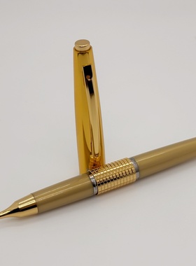 限定款日本PENTEL派通KERRY金色万年笔式自动铅笔0.5mm