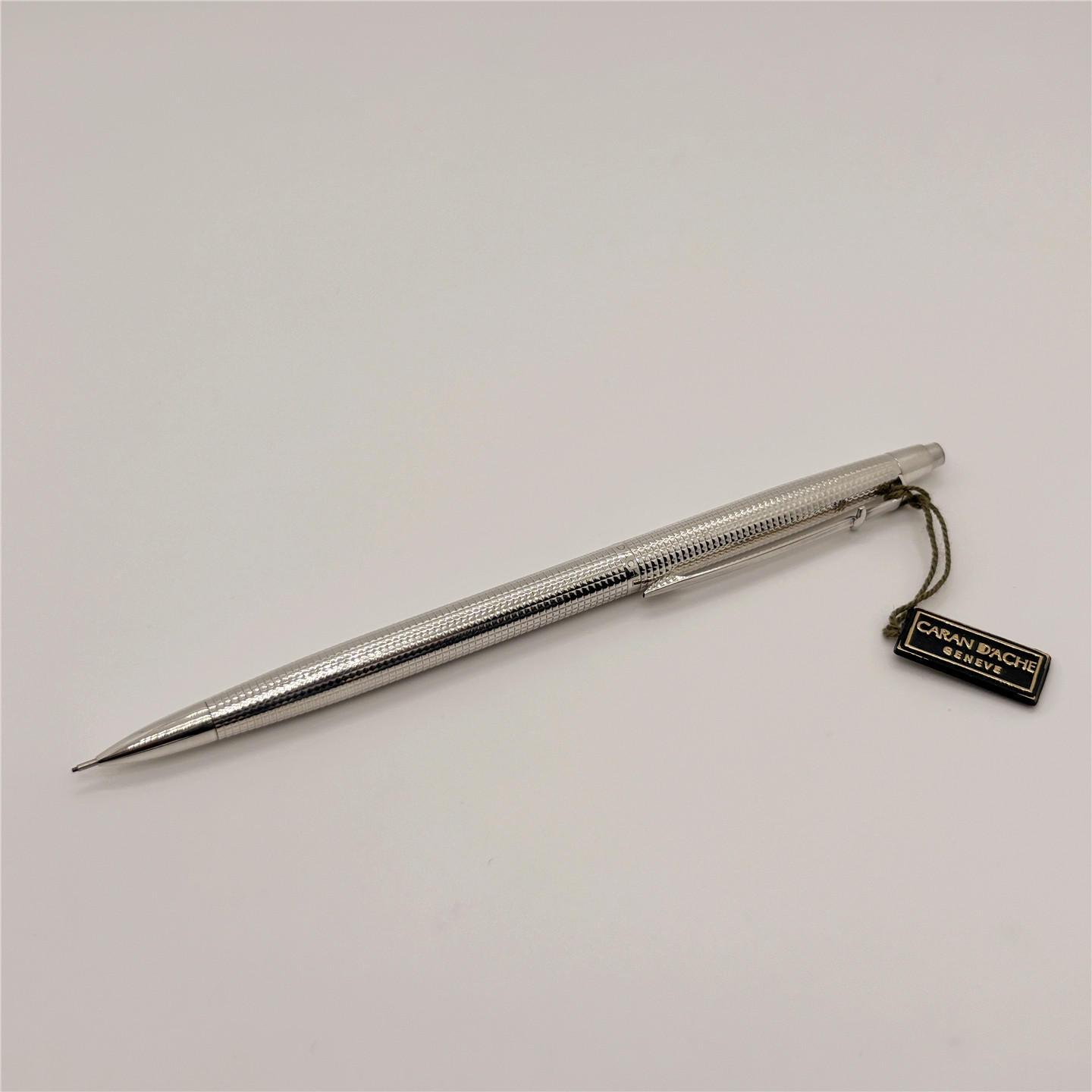 80年代绝版老款瑞士CDA卡兰达包银款麦迪逊按压出芯自动铅笔0.5mm